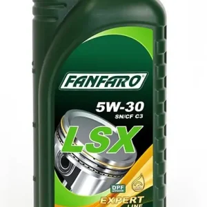 Sertifioitu FANFARO • LSX5W301L Täyssynteettinen moottoriöljy 5W-30 LSX LONGLIFE (FF6701) 1L
